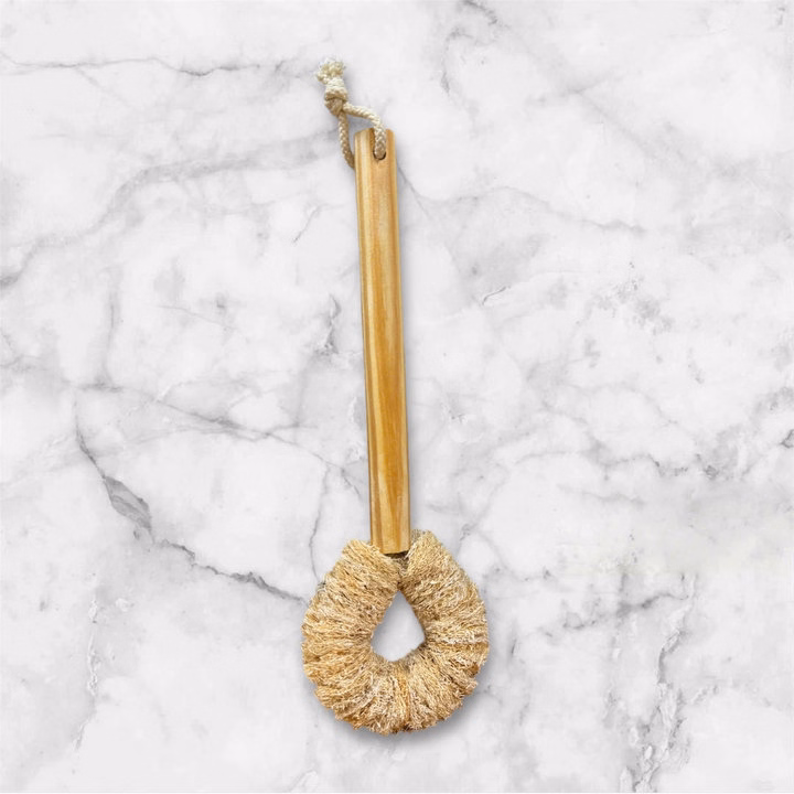 Cây Cọ Rửa Đa Năng - Cán Gỗ 20 Cm – Làm Sạch Tiện Lợi, Bảo Vệ Môi Trường - Kb - Ảnh 2