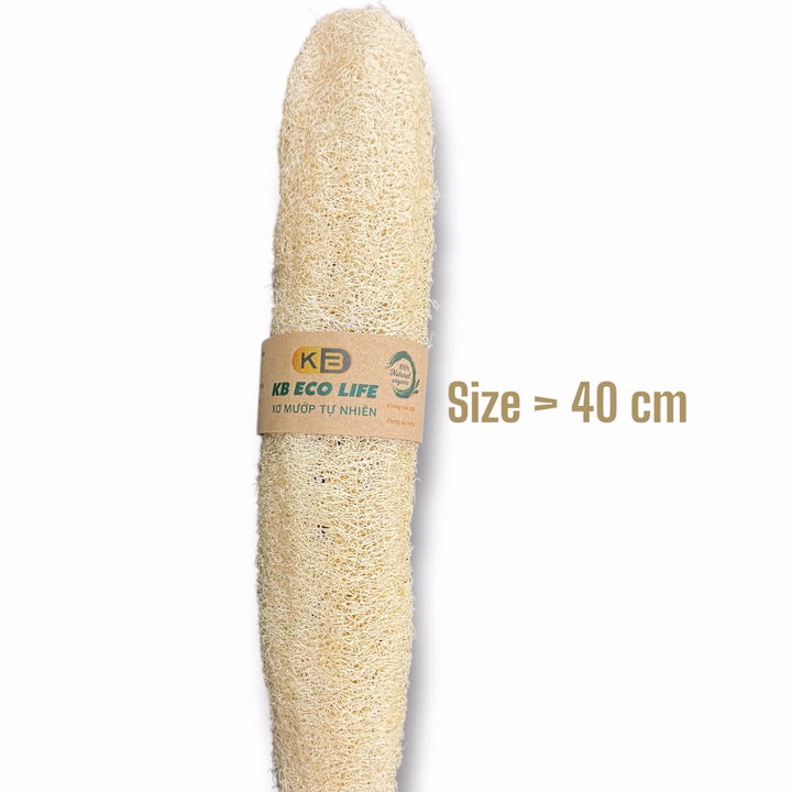Xơ Mướp Nguyên Trái Lành Tính - Size Trên 40 Cm -Kb - Ảnh 4