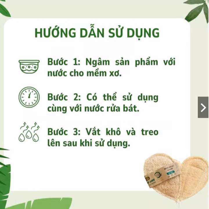 Xơ Mướp Nguyên Trái Lành Tính - Size 25 Đến 29 Cm - Kb - Ảnh 7