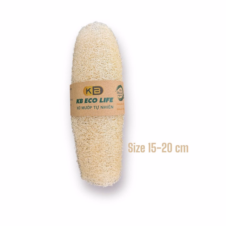 Xơ Mướp Nguyên Trái Lành Tính - Size 15Cm Đến 20Cm - Kb - Ảnh 2