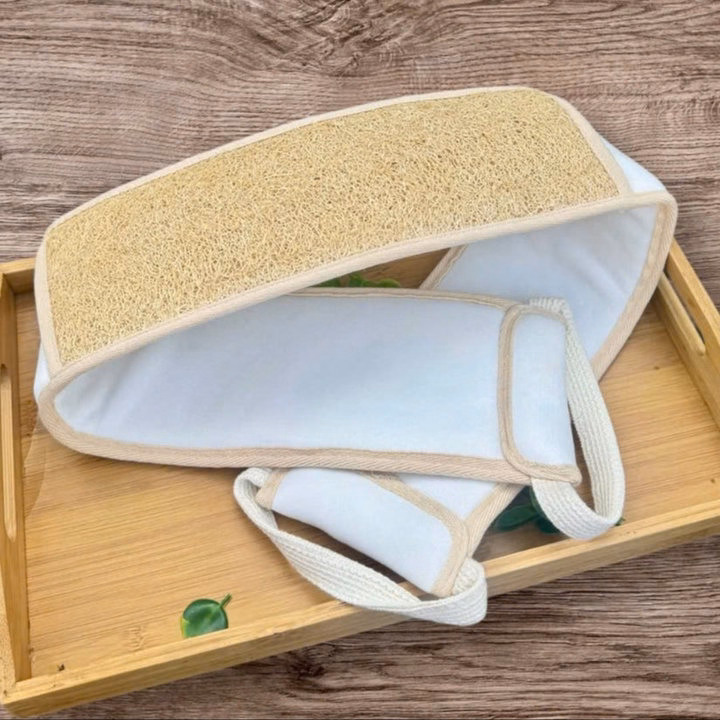 Đai Kỳ Lưng Xơ Mướp Tự Nhiên Cao Cấp - Tẩy Tế Bào Chết Dưỡng Ẩm Cho Da - Kb - Ảnh 3