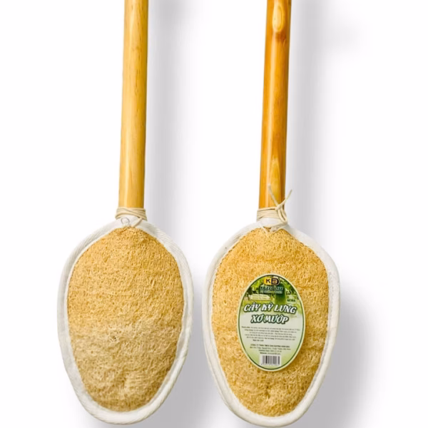 Cây Kì Lưng Xơ Mướp Làm Sạch Sâu Tẩy Da Chết - Size 40Cm - Kb - Ảnh 3