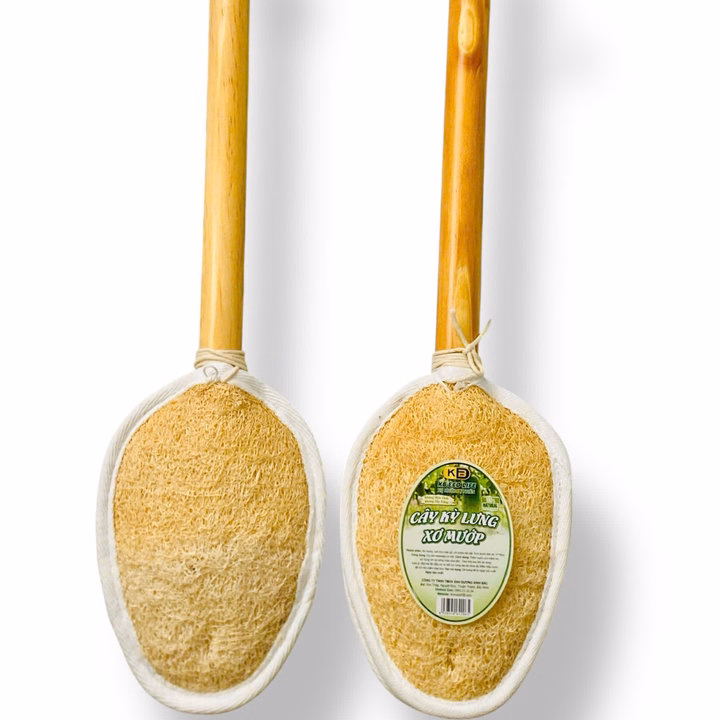 Cây Kì Lưng Xơ Mướp Làm Sạch Sâu Tẩy Da Chết - Size 40Cm - Kb - Ảnh 3