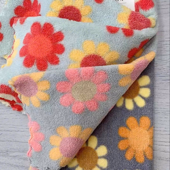 Set 5 Khăn Lau Bếp Đa Năng Tiện Dụng Hình Hoa - Ảnh 14