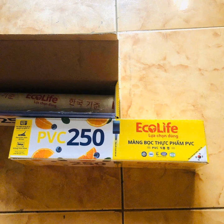 Màng Bọc Thực Phẩm An Toàn Từ Pvc Ecolife 250 -Nana House - Ảnh 4