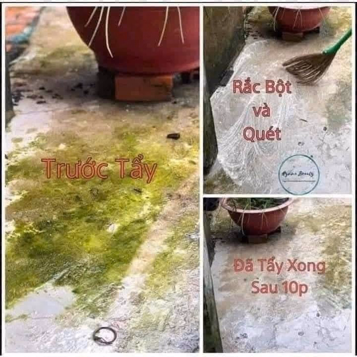 Bột Diệt Rong Rêu, Tảo Trong Nước, Sàn Xi Măng, Tường Gạch,,, - Ảnh 4