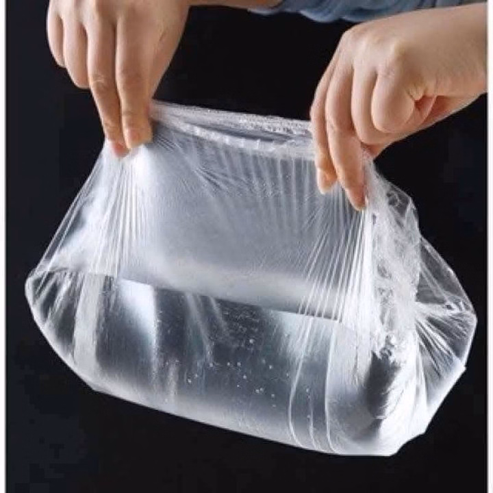 Sét 5 Túi Bọc Thực Phẩm Có Chun Loại To Đại (1 Túi Có 50 Cái ) - Ảnh 2