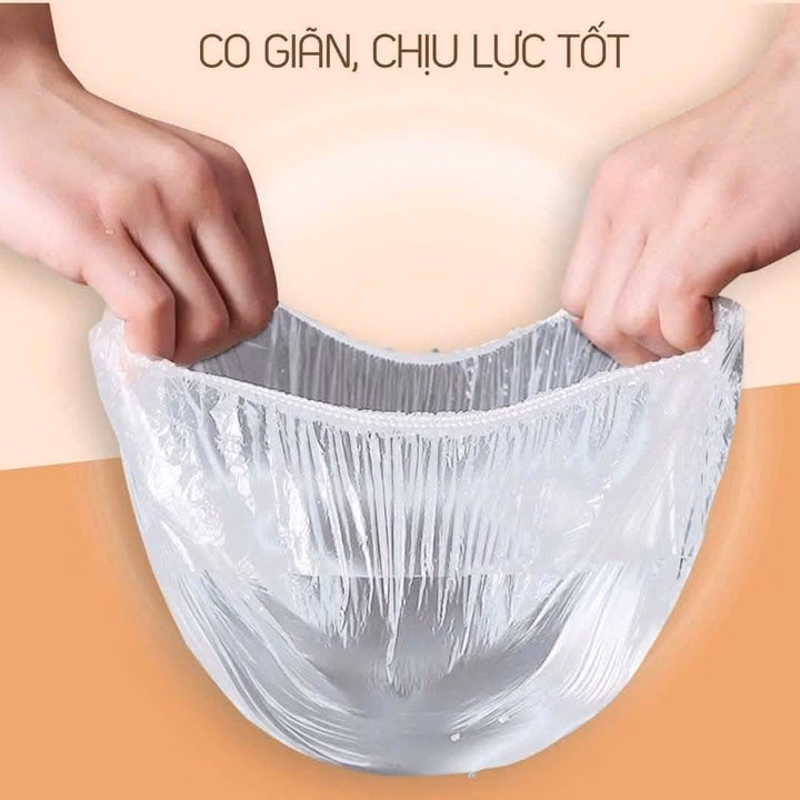Sét 5 Túi Bọc Thực Phẩm Có Chun Loại To Đại (1 Túi Có 50 Cái ) - Ảnh 8
