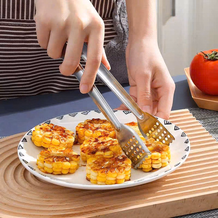 Kẹp Gắp Đồ Nướng Inox – Nhỏ Gọn, Tiện Lợi - Sương Mai - Ảnh 3