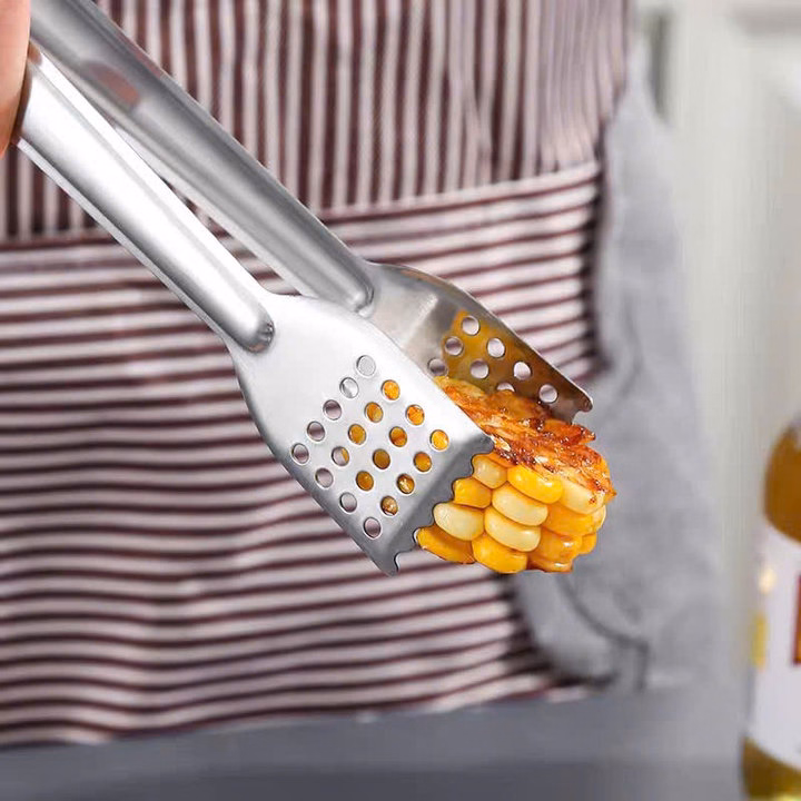 Kẹp Gắp Đồ Nướng Inox – Nhỏ Gọn, Tiện Lợi - Sương Mai - Ảnh 2