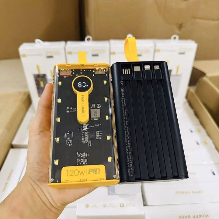 Sạc Dự Phòng Nhiều Chân Sạc Cho Các Loại Máy Tiện Lợi - Ảnh 9