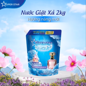 Nước Giặt Xả Túi Cao Cấp 5In1 2Kg - Super Star