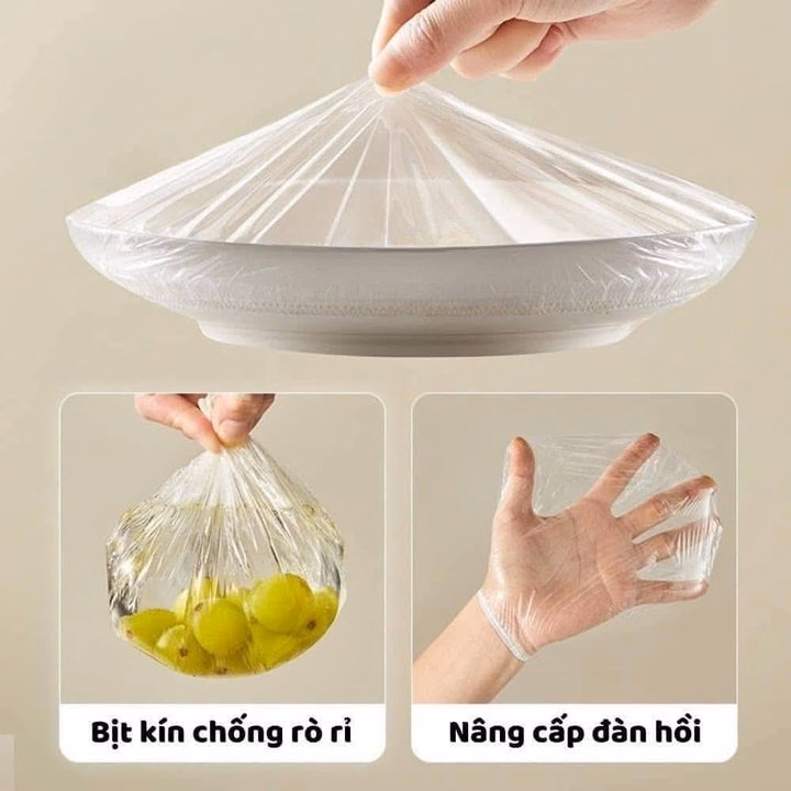 Túi 100 Màng Bọc Thực Phẩm Rút Tiện Lợi - Ảnh 6