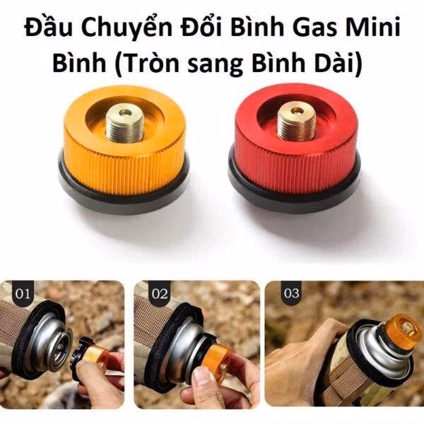 Bếp Ga Xếp Gọn Du Lịch (Có Chắn Gió). Bếp Ga Mini Chống Gió, Gấp Gọn Tiện Dụng Cho Giã Ngoại Du Lịch - Gdn - Ảnh 11