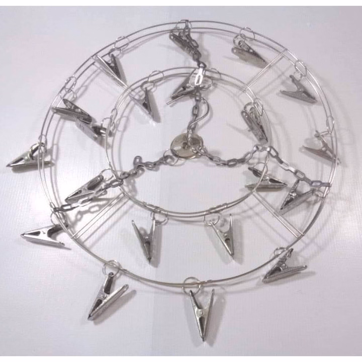 Móc Chùm Tròn Inox 20 Kẹp Tiện Dụng - Ảnh 7