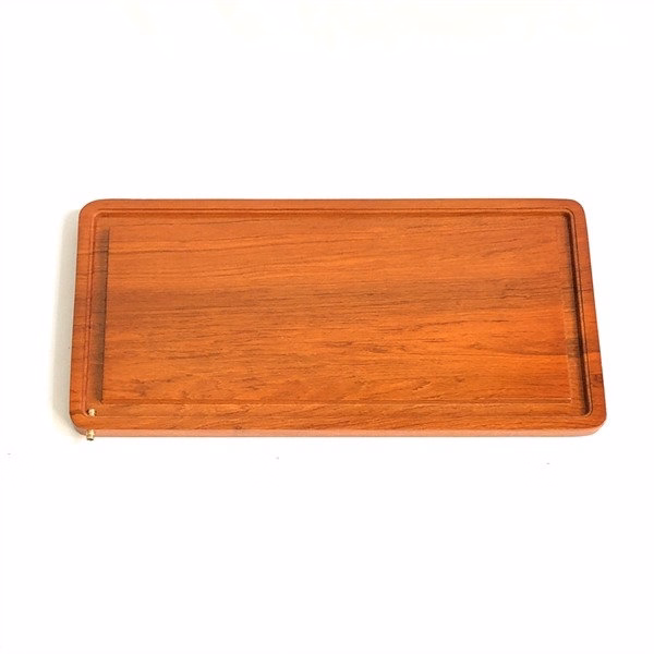 Khay Trà Gỗ Hương Thoát Nước Tự Động - Sương Mai - Ảnh 2