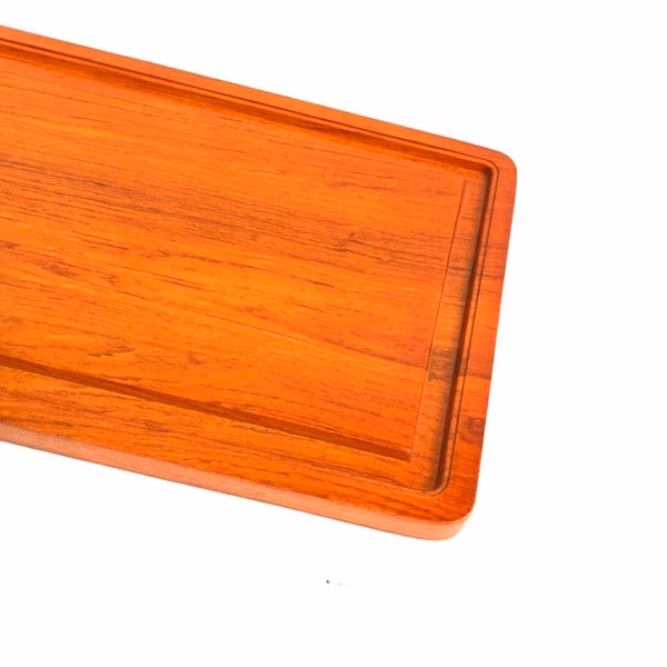Khay Trà Gỗ Hương Thoát Nước Tự Động - Sương Mai - Ảnh 6