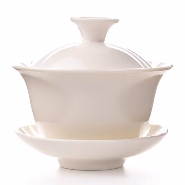 Bộ Ấm Chén Pha Trà Sứ Bạch Định, Đầy Đủ Chi Tiết - Sương Mai - Ảnh 6