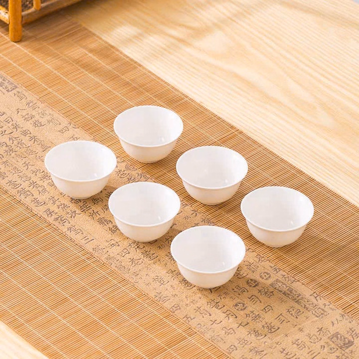Bộ Ấm Chén Pha Trà Sứ Bạch Định, Đầy Đủ Chi Tiết - Sương Mai - Ảnh 5