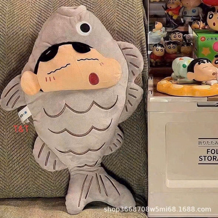 Gối Ôm Cushin Hình Con Cá Siêu Dễ Thương - Ảnh 6