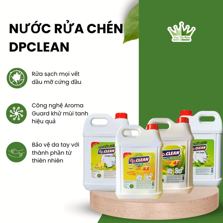 Nước Rửa Chén Dpclean 9.5L - Sahaka - Ảnh 3