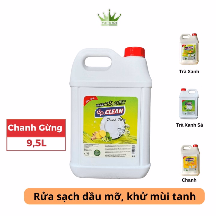 Nước Rửa Chén Dpclean 9.5L - Sahaka - Ảnh 8