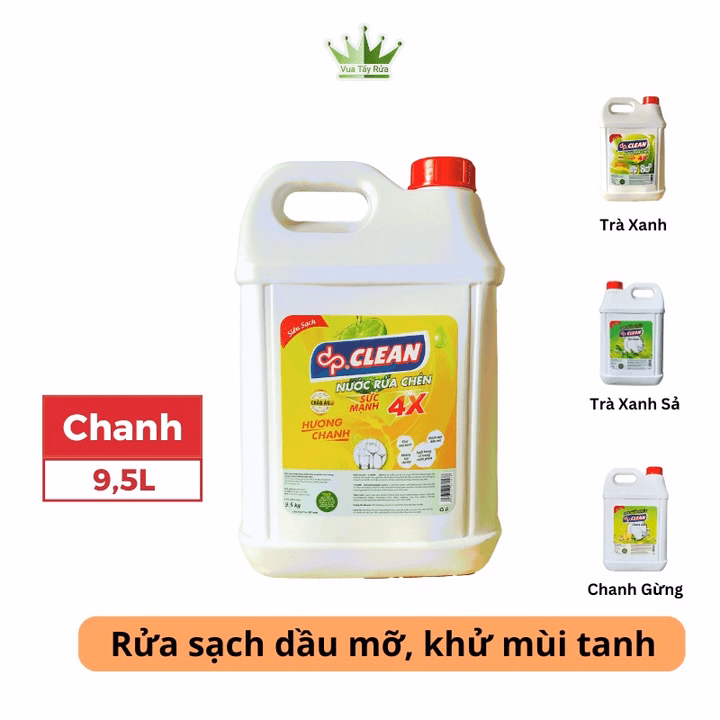 Nước Rửa Chén Dpclean 9.5L - Sahaka - Ảnh 7