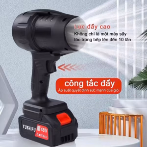 Máy Thổi Bụi Dùng Pin Sạc Tiện Ích