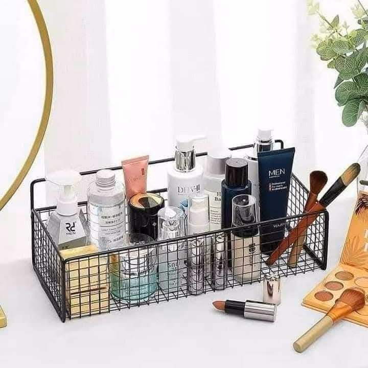 Giỏ Lưới Sắt Để Trong Phòng Vệ Sinh Tiện Ích - Ảnh 2