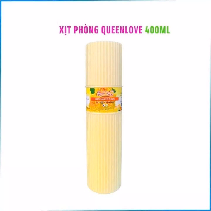 Nước Hoa Xịt Phòng Khử Mùi Đuổi Muỗi Queen Love 400Ml - Gdn - Ảnh 4
