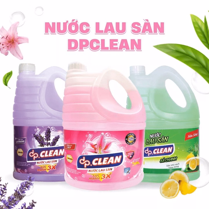 Nước Lau Sàn Dpclean 3,8L - Sahaka