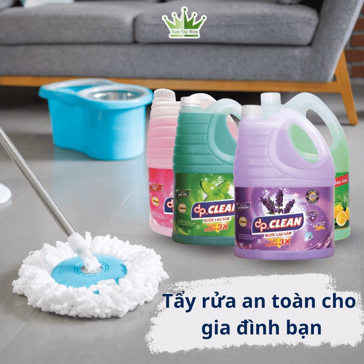 Nước Lau Sàn Dpclean 3,8L - Sahaka - Ảnh 2