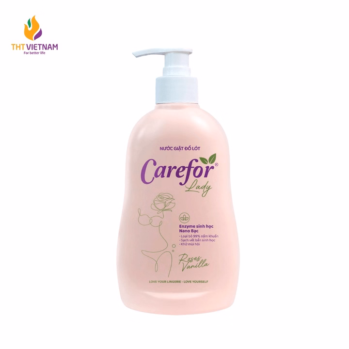 Nước Giặt Đồ Lót Chuyên Dụng Carefor Lady Chai 300Ml - Ảnh 6