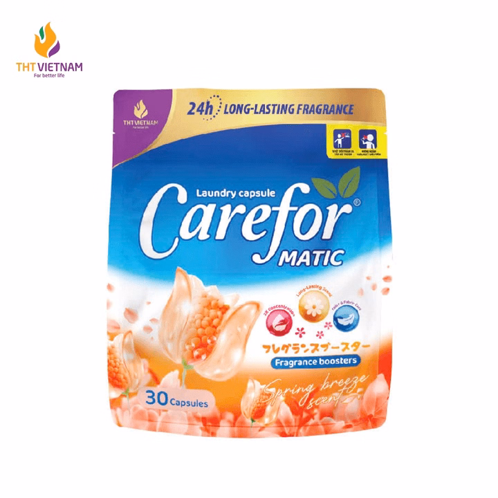Viên Giặt Xả Carefor Matic Hương Gió Xuân 315Gram - Túi 30 Viên - Ảnh 8