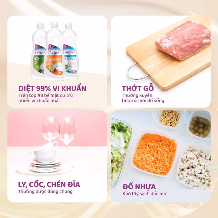 Nước Rửa Chén Bát Carefor 800Ml - Ảnh 6