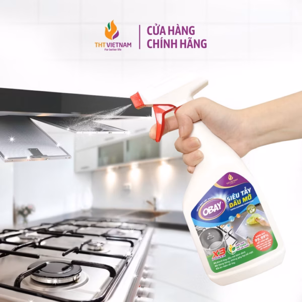 Siêu Tẩy Dầu Mỡ Obay 450Ml - Ảnh 2
