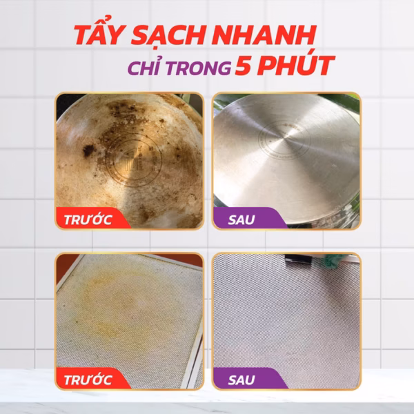 Siêu Tẩy Dầu Mỡ Obay 450Ml - Ảnh 5