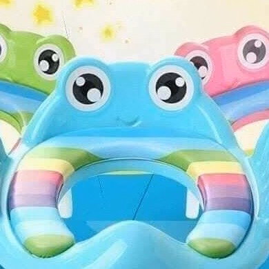 Thu Nhỏ Bồn Cầu Hình Ếch Cho Bé Siêu Xinh - Ảnh 3