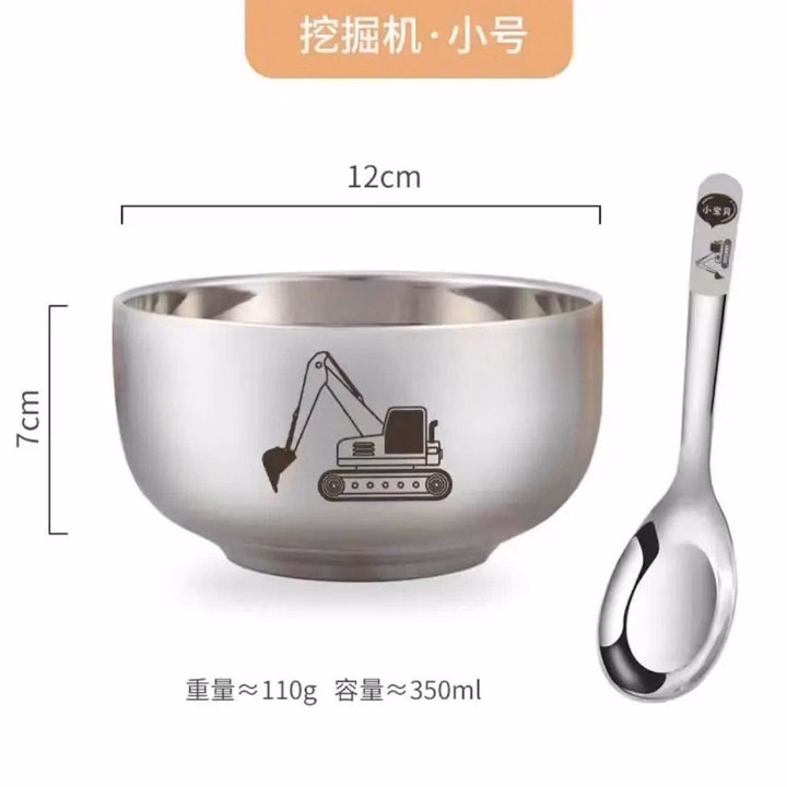 Bộ Bát Thìa Dễ Thương Cho Bé Ăn Ngon - Ảnh 3