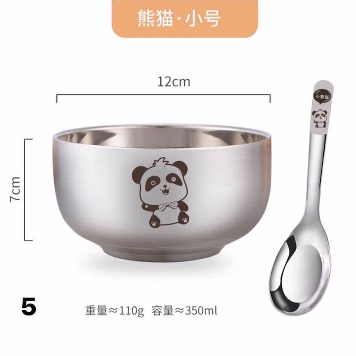 Bộ Bát Thìa Dễ Thương Cho Bé Ăn Ngon - Ảnh 6