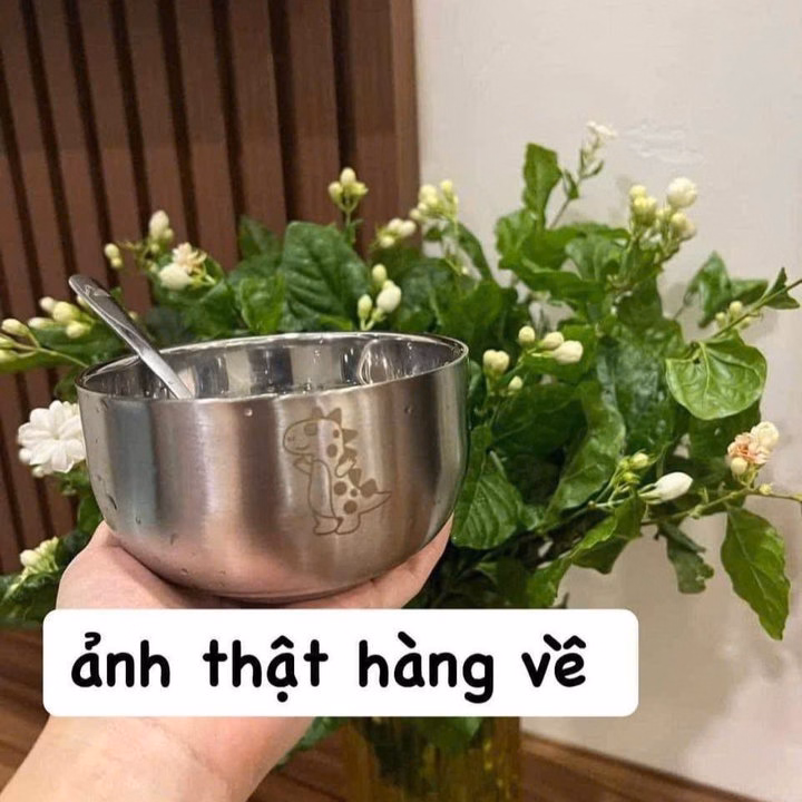 Bộ Bát Thìa Dễ Thương Cho Bé Siêu Dễ Thương
