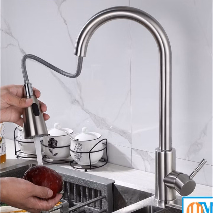 Bộ Vòi Rửa Bát Nóng Lạnh Hàng Cao Cấp - Ảnh 2