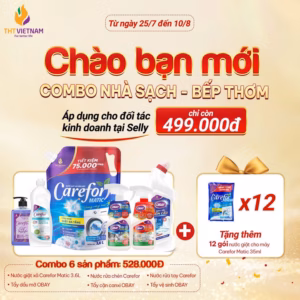 Combo Tiết Kiệm: Nhà Sạch Bếp Thơm