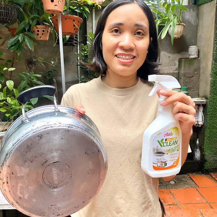 Tẩy Đa Năng Xclean 500Ml Vệ Sinh Sạch Dầu Mỡ, Xử Lý Cặn Canxi An Toàn Sạch Bụi Bẩn Trên Thiết Bị Nhà Bếp - Ảnh 7