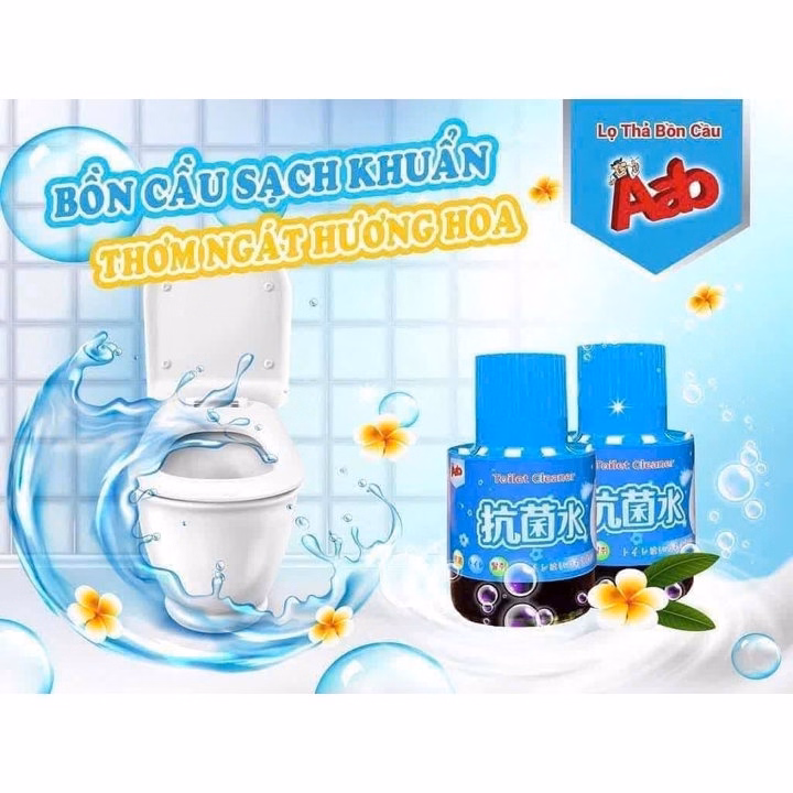 Chai Thả Bồn Cầu Blue Hương Ngàn Hoa Khử Mùi Siêu Sạch