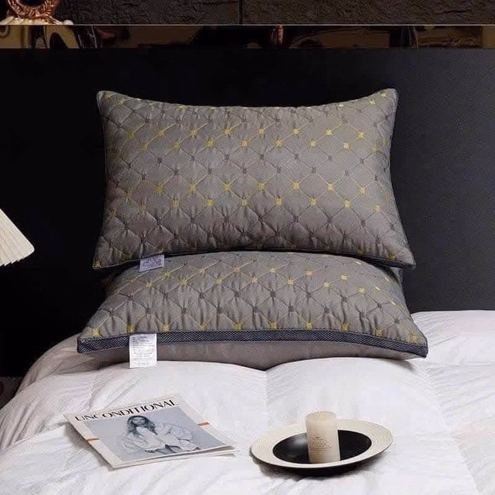 Gối Bông Trần Trám , Ruột Gối Bông Tự Nhiên Cao Cấp - Ảnh 4