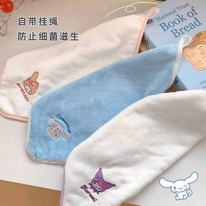 Sét 5 Khăn Mặt Kuromi Cho Bé - Ảnh 3