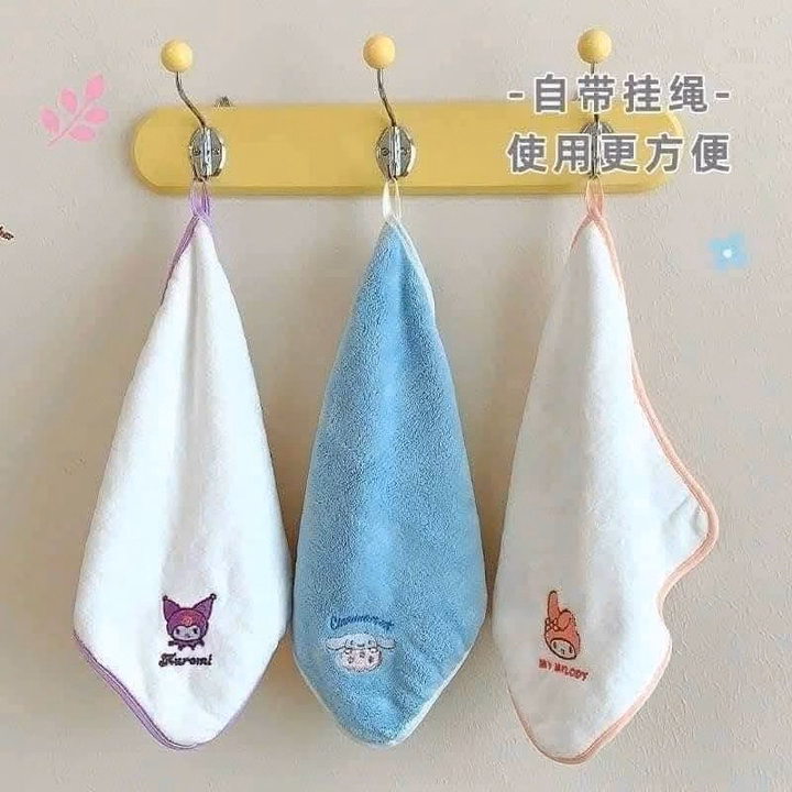 Sét 5 Khăn Mặt Kuromi Cho Bé - Ảnh 2