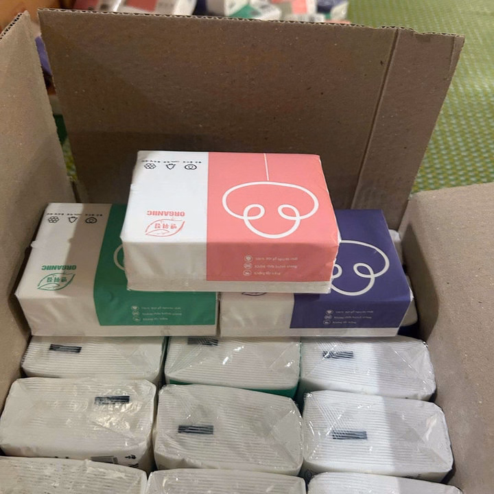 30 Gói Giấy Ăn Organic Siêu Dai Mền Mịn - Ảnh 5