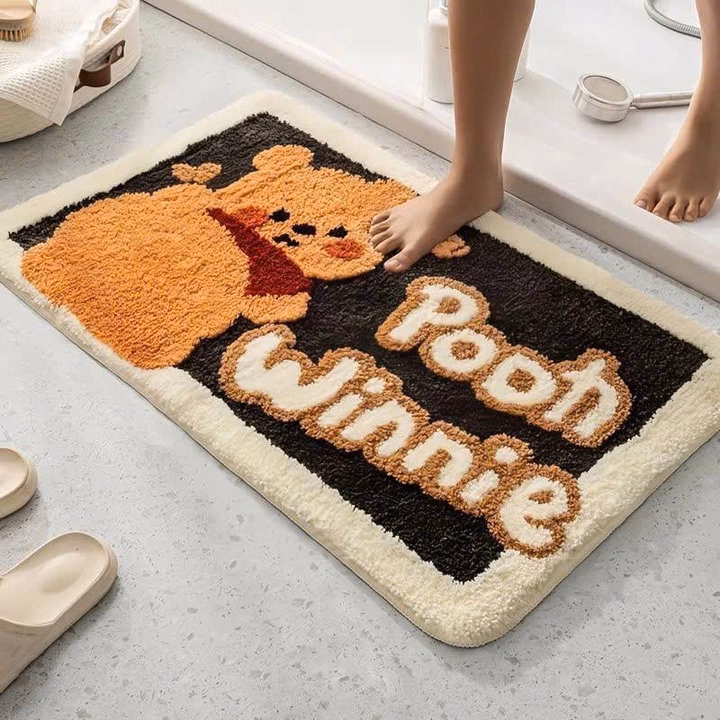 Thảm Chân Lông Cừu Siêu Thấm Hút, Dày Dặn Và Lau Êm Chân - Ảnh 8